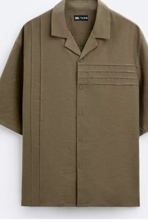 Men’s Cuban Collar Shirt
